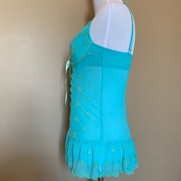 VS Vintage sexy little things eyelet lace corset lingerie
